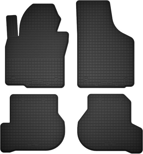 Car Rubber Mats Set 4 Pcs Universal Volkswagen Scirocco Iii Coupe 2008-2017