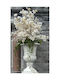 Artificial Lilac Flowers Amphora Height 1.50m