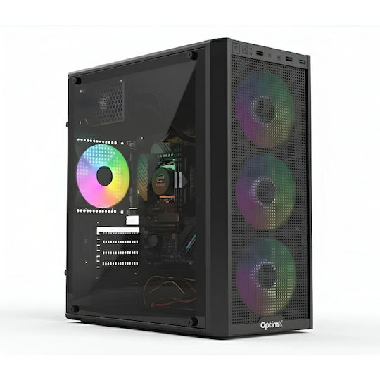 OptimX Prime DarkGoldX V1 Recondiționat Grad A (Core i7-12700/16GB/1TB SSD/Fără Sistem de Operare)