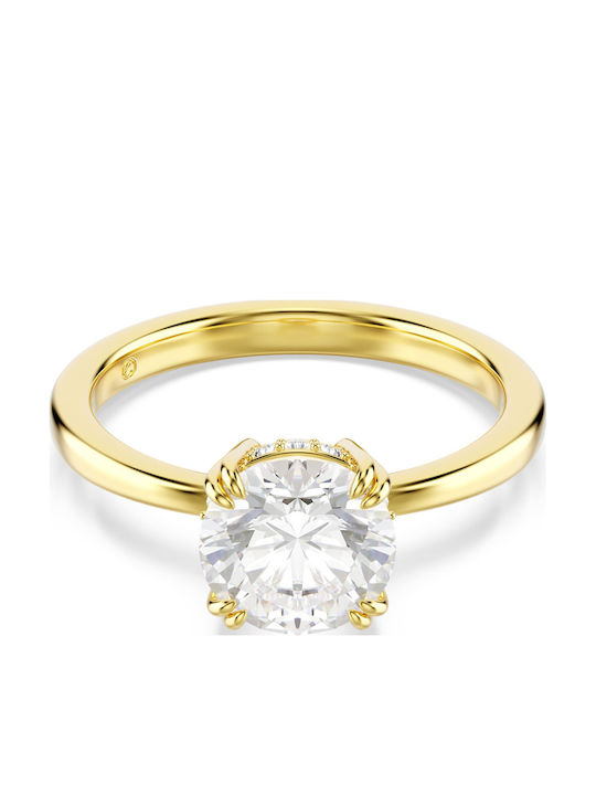 Swarovski Дамски Пръстен с Камъни Златен