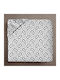 Isadore Lorraine Σεντόνι Ημίδιπλο με Λάστιχο 120x200+30εκ. Mellow-chess-stone-grey