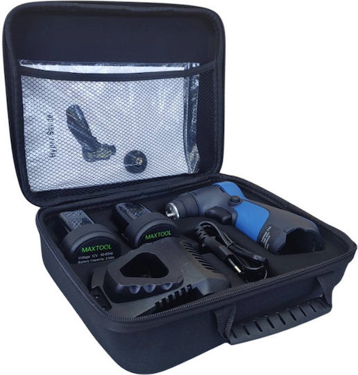 Maxtool 6130 Ексцентрик Аполираща Машина 12V 2x2.5Ah с Скорост 8000rpm и Регулиране на Оборотите