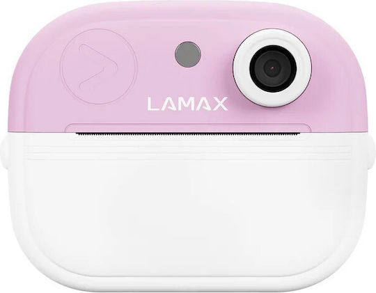 Lamax InstaKid2 Play Kids Compact Camera Full HD 1080p with Thermal Printing Pink