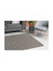 Nikotex Carpets Non-Slip Living Room Rug Belmont Lead Grey-Sugar 133x190
