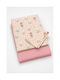 Comfort Single Cotton Sheet Set Salmon 270x165cm 2 Pieces