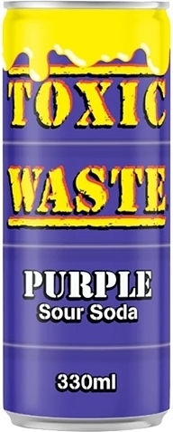 Toxic Waste Σόδα με Ανθρακικό σε Κουτί 330ml