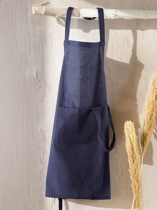 Rythmos Küchen-Schürze Blau 108-106-3206