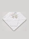 Kamtex Baby Baby-Badetuch mit Kapuze Rosa 80x80cm