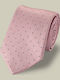 Charles Tyrwhitt Cravată Bărbați Mătase Tipărit Roz