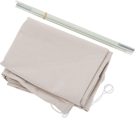 Homemarkt Καλυμμα 3x3m Ομπρελα Hm6622.02 Spun Polyester Μπεζ