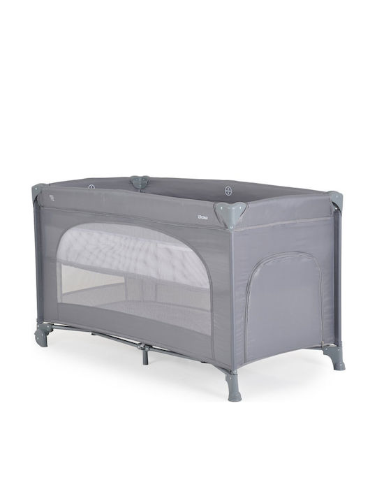 Moni Playpen 2 Levels with Mattress Grey 69x128cm