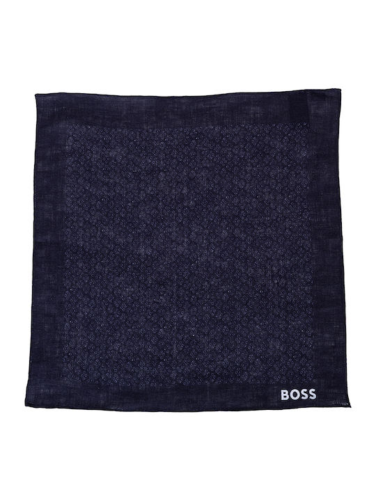 Boss Herrenschal Navy Blau