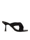Mules With High Heel In Black Colour