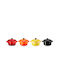 Le Creuset Round Heat-Resistant Cookware with Lid 4 Pieces