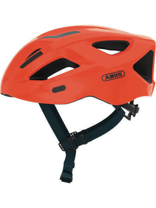 Abus Aduro Cască de Bicicletă Portocalie