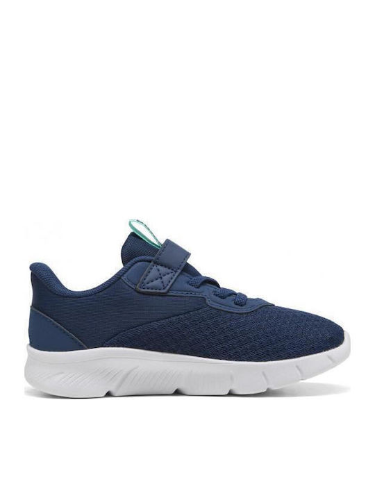 PUMA Flex Focus Modern Blaze Fade Ac+ps Running Blue Kids Sports Shoes