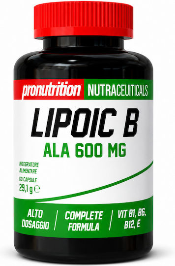 ProNutrition Lipoic B Alpha Lipoic Acid Συμπλήρωμα για την Εγκυμοσύνη 1 ταμπλέτες 90 κάψουλες