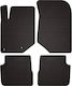 Rubber Car Mats Ds Ds3 Crossback Crossover 2018 Black Fitted