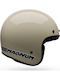 Bell Magnum Solid Vintage Weiß Motorradhelm Jet DOT / ECE 22.06 980gr