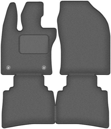 Velour Car Mats Graphite Toyota Prius V Liftback 2023