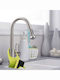 Alista Home Kitchen Sink Organizer Plastic Grey