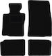 Velour Black Car Mats Mini Paceman Hatchback 2012-2016