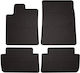 Rubber Car Mats Citroen C5 I Sedan Estate 2001-2008 Black Fitted