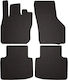 Rubber Car Mats Skoda Superb Iv Soft Hybrid Mhev 2023 Black Fitted