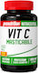 ProNutrition Vitamin C 500 Masticable Vitamin for Immune Support Skin and Antioxidant Action 500mg Orange 90 Capsules