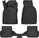 3d Rubber Car Mats Audi A6 C6 Sedan Wagon Avant 2004-2006 5cm Edge