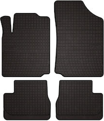 Rubber Car Mats Citroen C2 Hatchback 2003-2009 Black Fitted