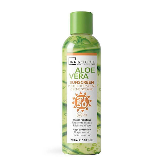 IDC Institute Aloe Vera Αντηλιακό Σώματος SPF50 σε Spray 200ml