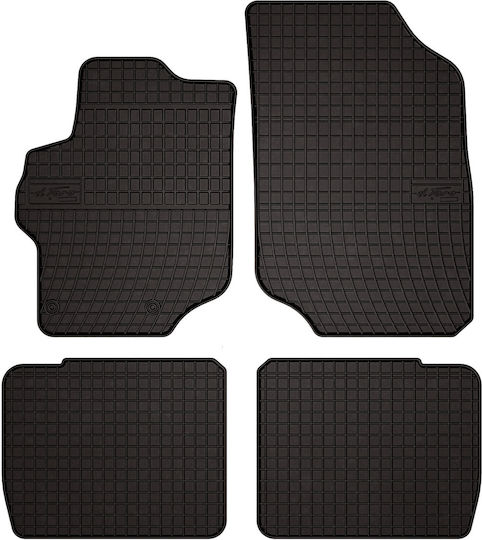 Gummifußmatten Citroen C-Elysee Limousine 2012 Schwarz Passgenau