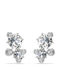 Swarovski Σκουλαρίκια Επιχρυσωμένα με Πέτρες