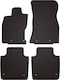 Rubber Car Mats Jaguar Xj Vii Sedan 2002-2009 Black Fitted