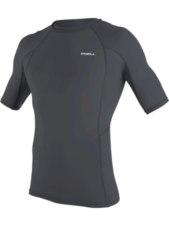 O'Neill Skins UPF 50+ Men Short Sleeve Sun Protection Shirt Grey