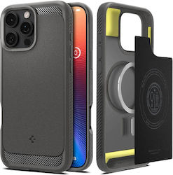 Spigen Rugged Armor Magsafe Case Iphone 16 Pro Gray