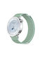 Λουράκι Xiaomi Watch S4 41mm Quick Release Two Section Braided Nylon Loop Magic Tape Turquoise