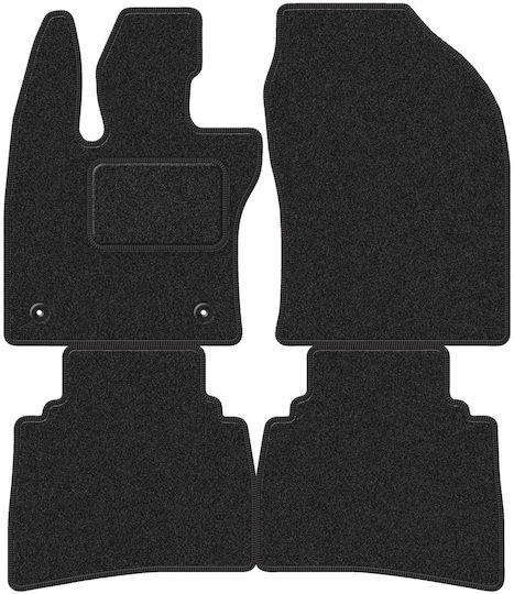 Velour Car Mats Toyota Prius V Liftback 2023 Anthracite