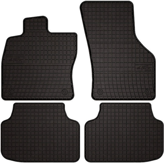 Rubber Car Mats Skoda Octavia Iii Liftback Sedan Variant Combi 2012-2020 Black Fitted