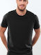 T-shirt Μαύρο