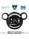 Digital IQ Auto-Audiosystem Für Mini Countryman Paceman 2010-2016 Bluetooth USB Eingebautes Wi-Fi GPS Apple CarPlay Android Auto Mit 9 Zoll Touchscreen