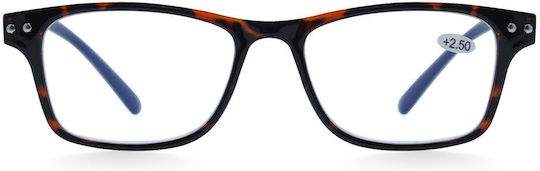 Square Reading Glasses Uv420 Blue Block 2.5