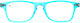 Square Reading Glasses Uv420 Blue Block 2.5