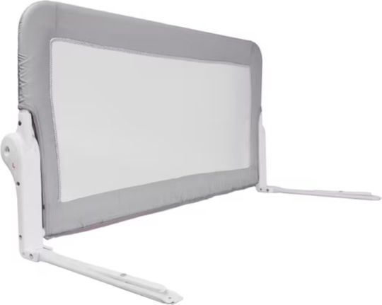 Guimo Bară de Protecție Pliabilă pentru Pat din Metal în Culoare Gri 65 cm