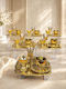 SteweHome SteweHome Kaffee Glas Gold Tasse 80ml