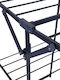 SteweHome Folding Floor Clothes Drying Rack Made of Metal with 22m Hanging Length