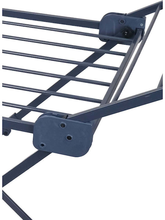 SteweHome Folding Floor Clothes Drying Rack Made of Metal