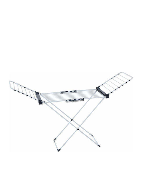 SteweHome Folding Floor Clothes Drying Rack Made of Metal