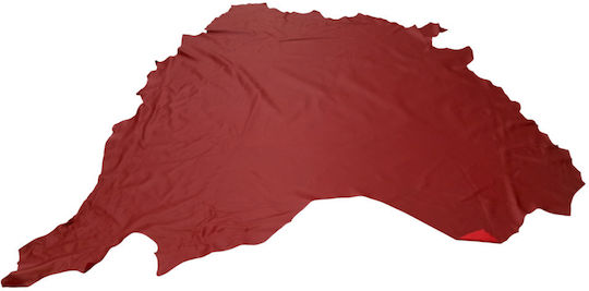 JGS S.A. Furniture Leather Soft Burgundy Colour 04-03 4 53m² Napa Cowhide